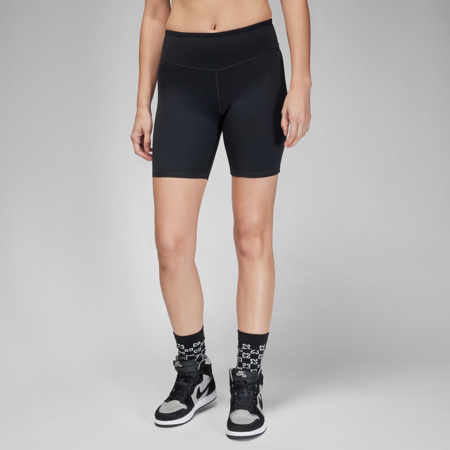 Jordan Sport Wmns High-Waisted 7" Bike Shorts - Nők - Rövidnadrág Jordan - Fekete - FN7325-010 - Méret: S