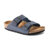 Birkenstock Arizona Kids Birko-Flor Birkibuc Narrow Fit-0552903 - Kék - Szandálok Birkenstock Arizona Kids Birko-Flor Birkibuc Narrow Fit-0552903 - Kék - Szandálok