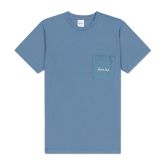 Rip N Dip Nerma Lisa Pocket Tee Slate - Kék - Rövid ujjú póló