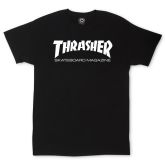 Thrasher Skate Mag T-Shirt Black - Fekete - Rövid ujjú póló