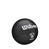 Wilson NBA Team Tribute Mini Brooklyn Nets Size 3 - Fekete - Labda