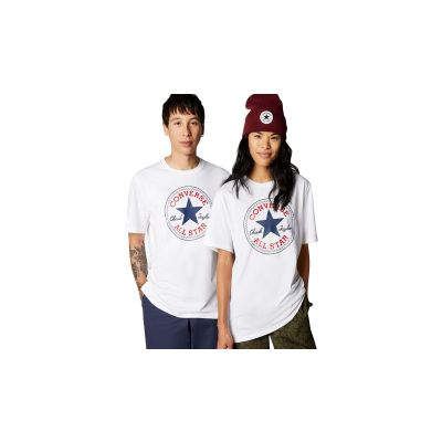 Converse Go-To All Star Patch Standard Fit T-Shirt - Fehér - Rövid ujjú póló
