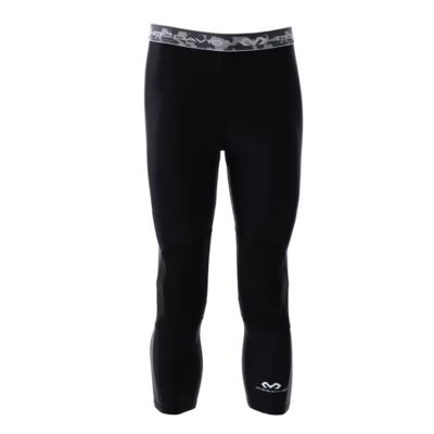 McDavid Compression 3/4 Tight With Dual Layer Knee Support Black - Fekete - Nadrág