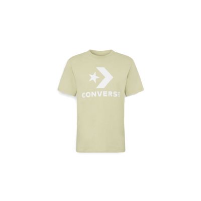 Converse Center Front Star Chevron Tee - Zöld - Rövid ujjú póló