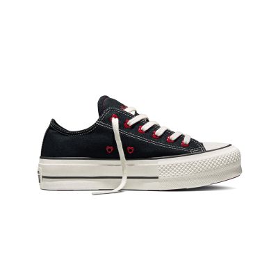 Converse Chuck Taylor All Star Lift Platform Valentine's Day 3 - Fekete - Tornacipő Converse Chuck Taylor All Star Lift Platform Valentine's Day 3 - Fekete - Tornacipő