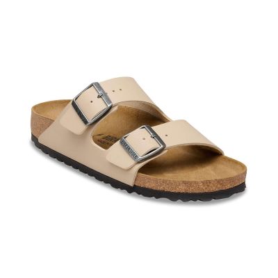 Birkenstock Arizona Birko-Flor Narrow Fit Sandcastle - Barna - Szandálok Birkenstock Arizona Birko-Flor Narrow Fit Sandcastle - Barna - Szandálok