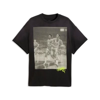 Puma MEMORY LANE Tee I PUMA Black - Fekete - Rövid ujjú póló Puma MEMORY LANE Tee I PUMA Black - Fekete - Rövid ujjú póló