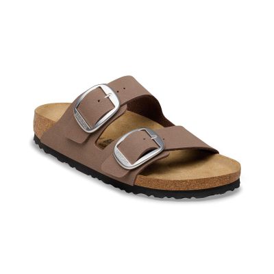 Birkenstock Arizona Big Buckle Birkibuc Narrow Fit Mocca - Barna - Szandálok Birkenstock Arizona Big Buckle Birkibuc Narrow Fit Mocca - Barna - Szandálok