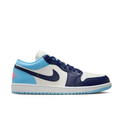 Air Jordan 1 Low "Blue Chill" - Fehér - Tornacipő
