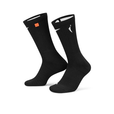 Nike WNBA Elite Basketball Crew Socks Black - Fekete - Zokni