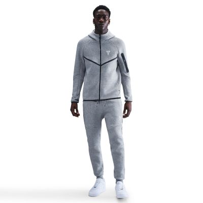 Nike Kobe Tech Fleece Full-Zip Windrunner Jacket Heather Grey - Szürke - Dzseki