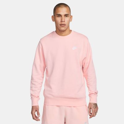 Nike Sportswear Club Crewneck Pink Bloom - Rózsaszín - Hoodie