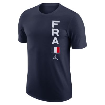 Jordan Dri-FIT France Team Tee - Kék - Rövid ujjú póló