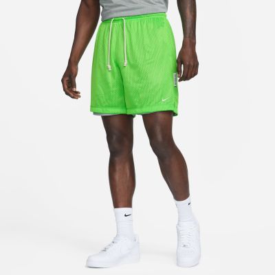 Nike Dri-FIT Standard Issue Reversible 6" Mesh Shorts Action Green - Zöld - Rövidnadrág