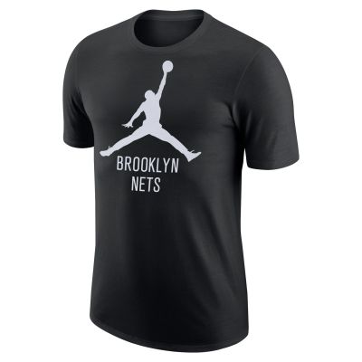 Jordan NBA Brooklyn Nets Essential Tee - Fekete - Rövid ujjú póló
