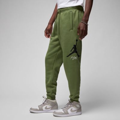 Jordan Essentials Fleece Baseline Pants Sky J Olive - Zöld - Nadrág