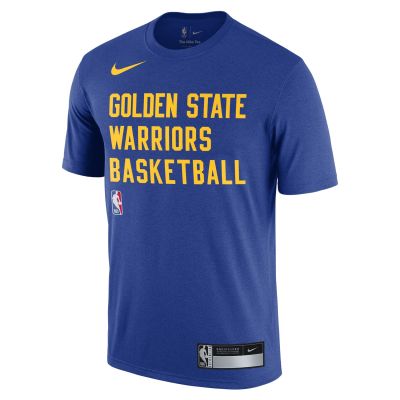 Nike NBA Dri-FIT Golden State Warriors Training Tee - Kék - Rövid ujjú póló