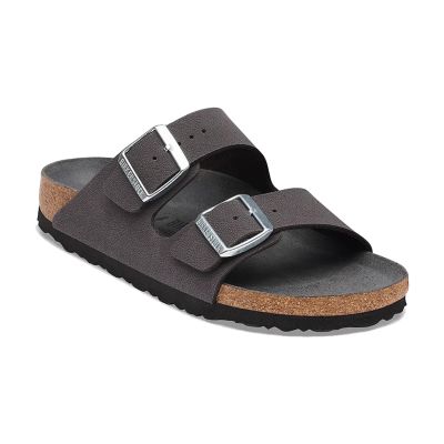 Birkenstock Arizona Birkibuc Narrow Fit Velvet Gray - Szürke - Szandálok Birkenstock Arizona Birkibuc Narrow Fit Velvet Gray - Szürke - Szandálok