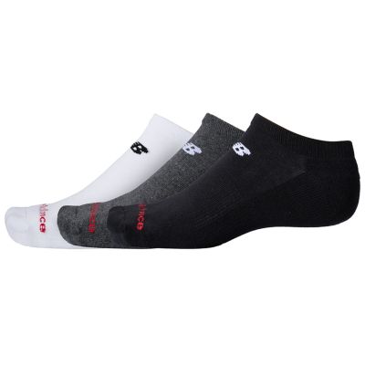 New Balance Everyday No Show 3 Pack White Multi - Multicolor - Zokni New Balance Everyday No Show 3 Pack White Multi - Multicolor - Zokni