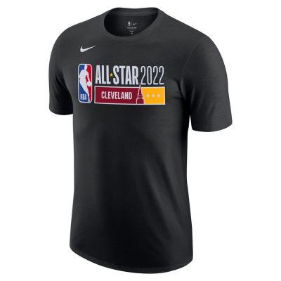 Nike NBA Logo All-Star Essential Tee - Fekete - Rövid ujjú póló