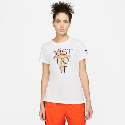 Nike Dri-Fit "Just Do It" Wmns Basketball Tee - Fehér - Rövid ujjú póló