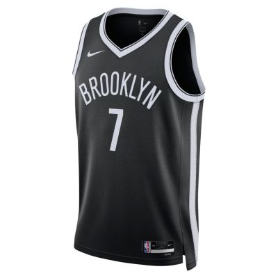 Nike Dri-FIT NBA Brooklyn Nets Icon Edition 2022/23 Swingman Jersey - Fekete - Jersey