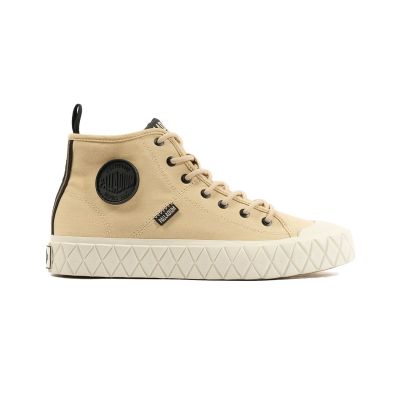 Palladium Ace Mid Supply Desert - Barna - Tornacipő