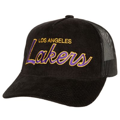 Mitchell & Ness NBA Times Up Los Angeles Lakers Trucker - Fekete - Sapka