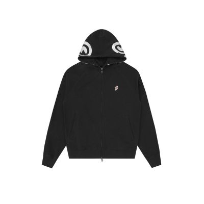 ICECREAM Smiley Zip Through Hoodie - Fekete - Hoodie ICECREAM Smiley Zip Through Hoodie - Fekete - Hoodie