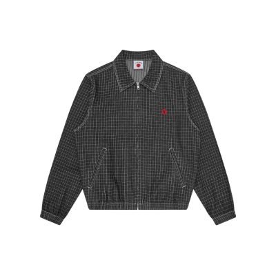 ICECREAM Ripstop Denim Work Jacket Black - Fekete - Dzseki ICECREAM Ripstop Denim Work Jacket Black - Fekete - Dzseki
