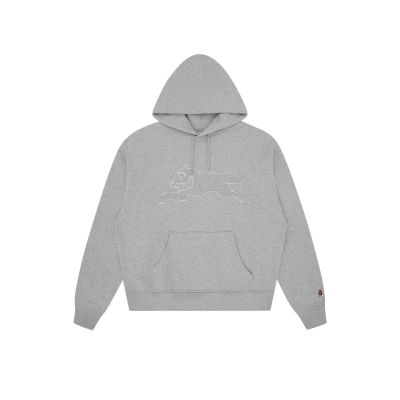 ICECREAM Applique Running Dog Popover Hoodie Grey - Szürke - Hoodie ICECREAM Applique Running Dog Popover Hoodie Grey - Szürke - Hoodie