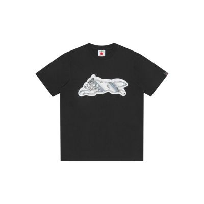ICECREAM Iced Out Running Dog Tee Black - Fekete - Rövid ujjú póló ICECREAM Iced Out Running Dog Tee Black - Fekete - Rövid ujjú póló