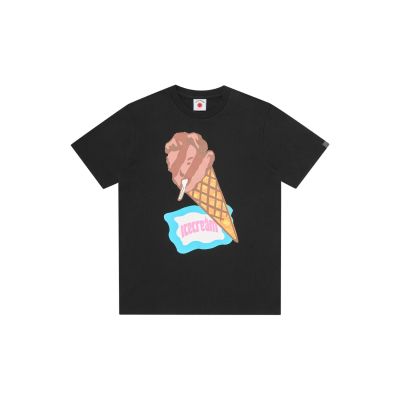 ICECREAM Cone Man T-shirt Black - Fekete - Rövid ujjú póló ICECREAM Cone Man T-shirt Black - Fekete - Rövid ujjú póló