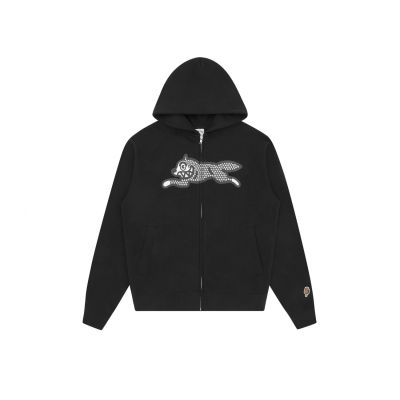 ICECREAM Glitter Running Dog Zip Through Hoodie Black - Fekete - Hoodie ICECREAM Glitter Running Dog Zip Through Hoodie Black - Fekete - Hoodie