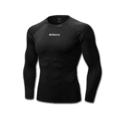 The Streets Longsleeve Compression Top Black - Fekete - Hosszú ujjú kompressziós felső The Streets Longsleeve Compression Top Black - Fekete - Hosszú ujjú kompressziós felső