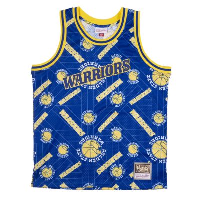 Mitchell & Ness Golden State Warriors Swingman Jersey - Kék - Jersey Mitchell & Ness Golden State Warriors Swingman Jersey - Kék - Jersey