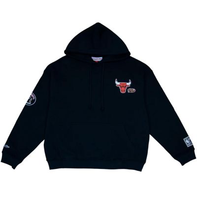 Mitchell & Ness NBA 6 Times Hoodie Chicago Bulls - Fekete - Hoodie Mitchell & Ness NBA 6 Times Hoodie Chicago Bulls - Fekete - Hoodie