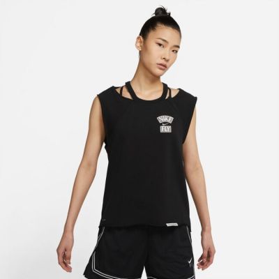 Nike Standard Issue "Queen Of Courts" Wmns Basketball Top - Fekete - Rövid ujjú póló