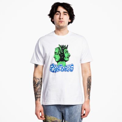 Pleasures Two Face T-Shirt White - Fehér - Rövid ujjú póló Pleasures Two Face T-Shirt White - Fehér - Rövid ujjú póló