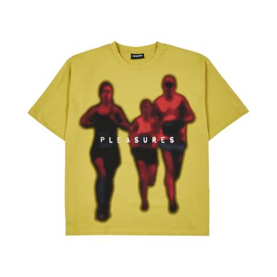 Pleasures Leader Heavyweight Tee - Sárga - Rövid ujjú póló Pleasures Leader Heavyweight Tee - Sárga - Rövid ujjú póló
