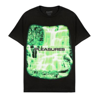Pleasures Desolation Tee - Fekete - Rövid ujjú póló