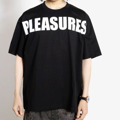 Pleasures Expand Heavyweight Shirt Black - Fekete - Rövid ujjú póló