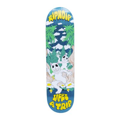 Rip N Dip Lifes A Trip Deck Teal Blue - Multicolor - Skateboard