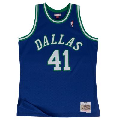 Mitchell & Ness Dallas Mavericks Dirk Nowitzki Swingman Jersey - Kék - Jersey