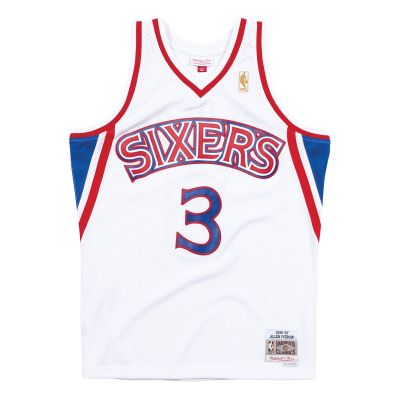 Mitchell & Ness NBA Philadelphia 76ers Swingman Jersey - Fehér - Jersey