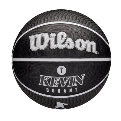 Wilson NBA Player Icon Outdoor Kevin Durant Size 7 - Fekete - Labda